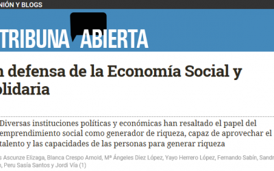 Comunicado: “En defensa de la Economía Social y Solidaria”