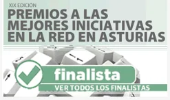 Nuestra web, finalista en XX Premios a la mejor web de Asturias de El Comercio
