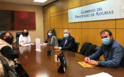 Reunión con Melania Álvarez, Consejera de Derechos Sociales y Bienestar