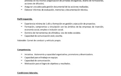 Oferta de empleo en ADEIPA