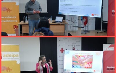 Charla sobre empresas de inserción en la sede de Cruz Roja en Gijón