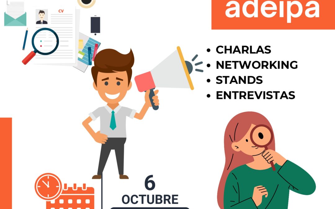 IV Feria de Empleo de ADEIPA. 6 octubre, Oviedo.