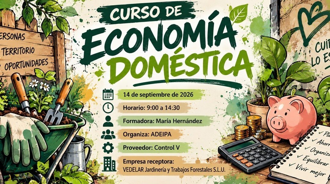 Formación Economía Doméstica para el personal de la empresa de inserción Vedelar